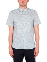 Light Blue Printed Shirt 1
