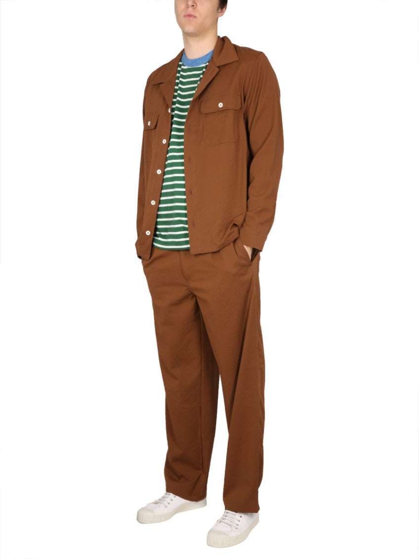 Brown Regular Solid Shirt 2