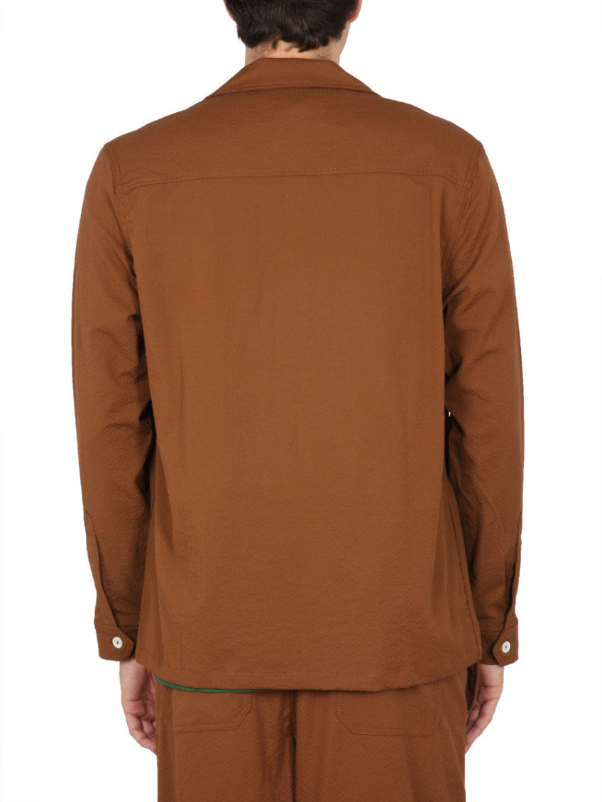 Brown Regular Solid Shirt 3