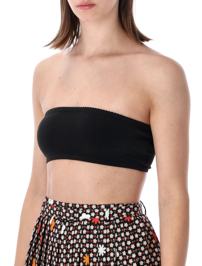 Black Solid Tube Top 3