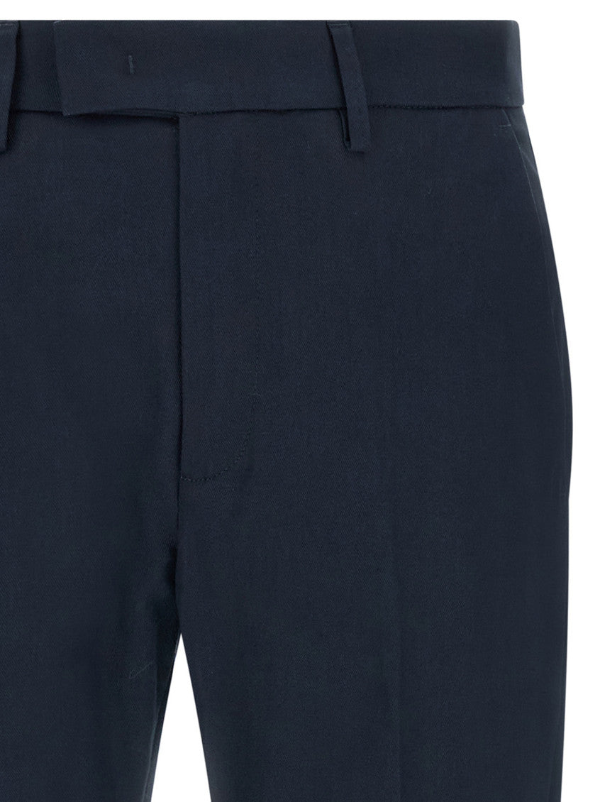 Blue Regular Chinos Pants 3
