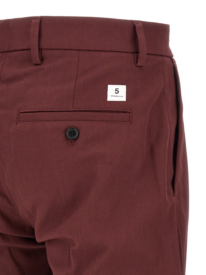 Red Regular Chinos Pants 4