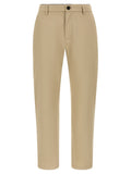 Beige Slim Chinos Pants 1