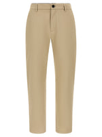 Beige Slim Chinos Pants 1