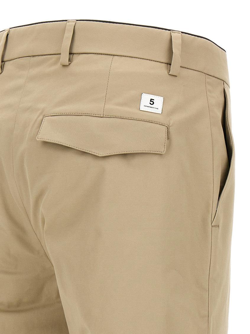 Beige Slim Chinos Pants 4