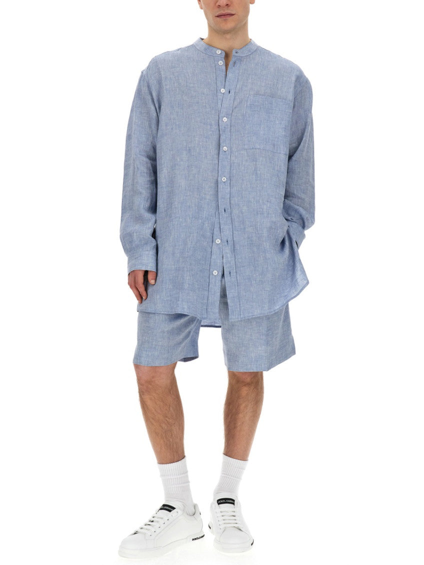 Light Blue Oversized Shirt 2