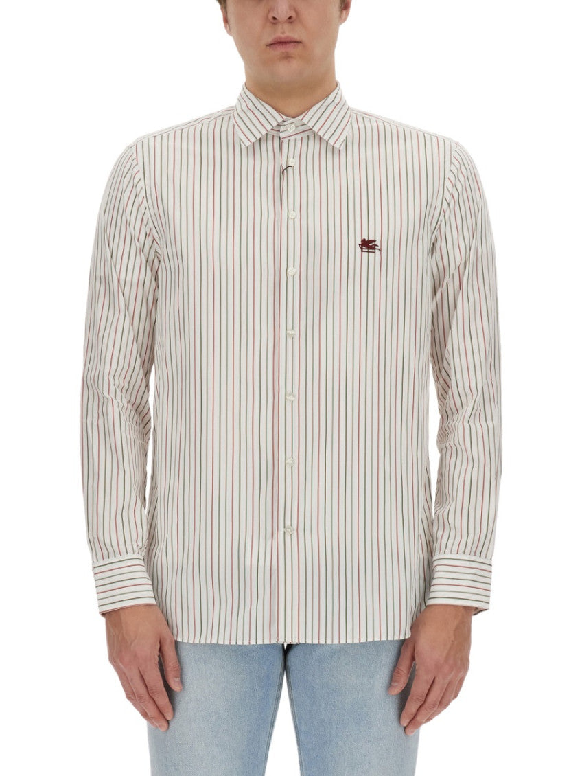 White Regular Logo Shirt 1