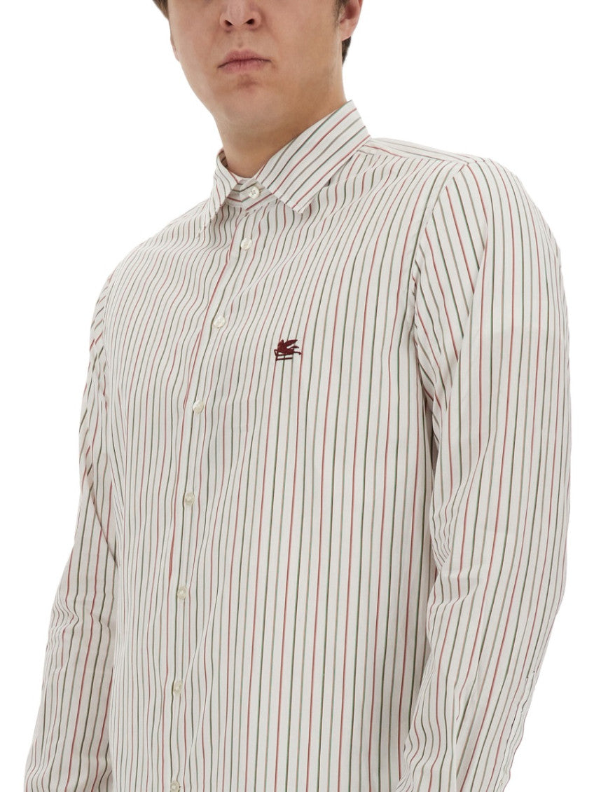 White Regular Logo Shirt 5