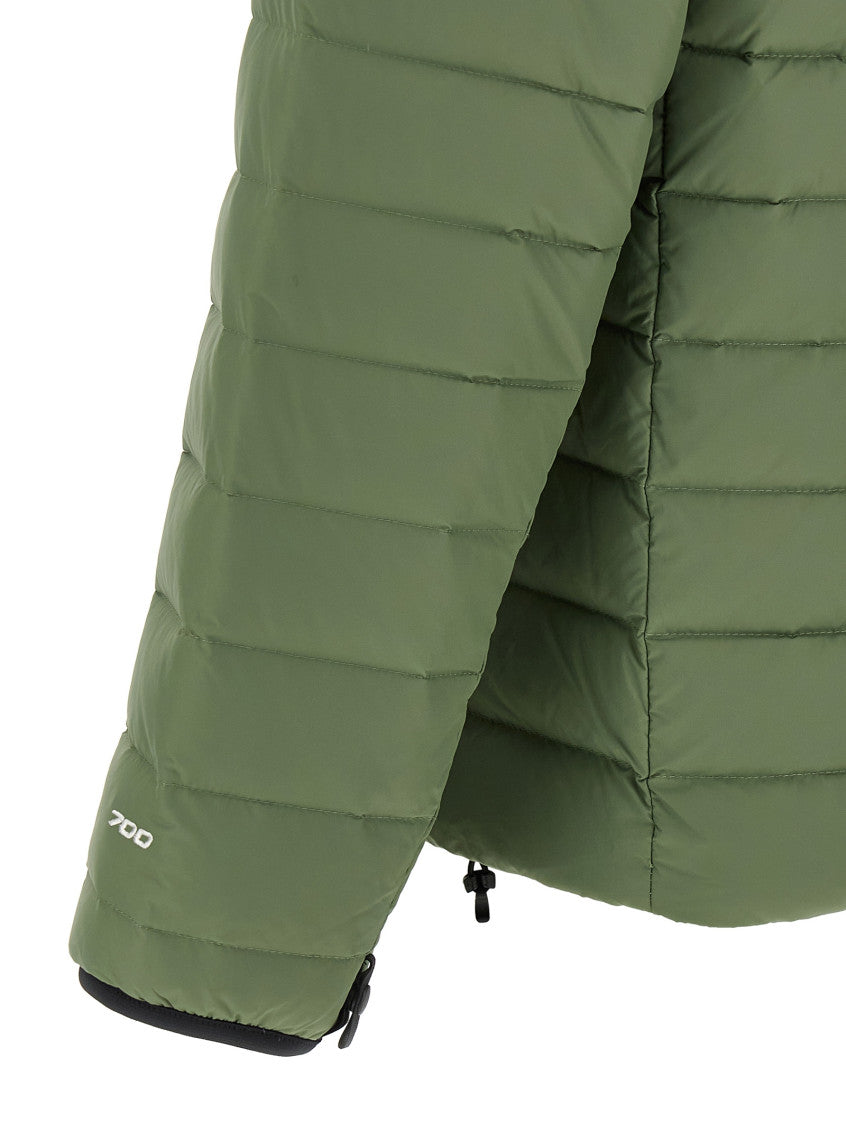 Green Quilted Logo Jacket 4
