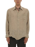Beige Relaxed Solid Shirt 1