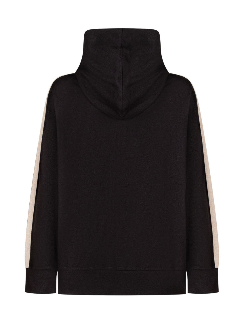 Kids Black Logo Hoodie 2