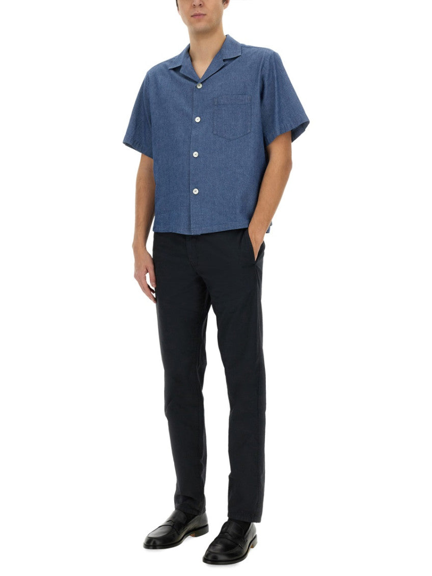 Denim Regular Solid Shirt 2