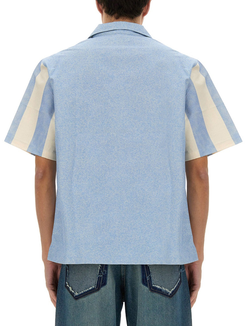 Sky Blue Graphic Shirt 3