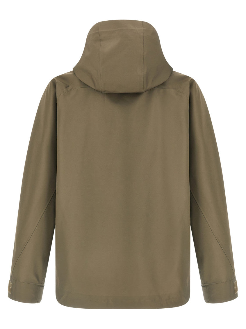 Multicolor Graphic Hood Jacket 2