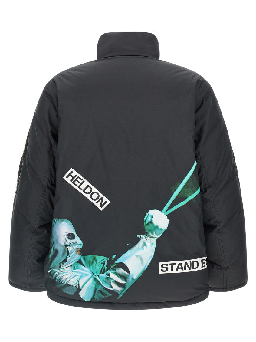Black Graphic Jacket 2