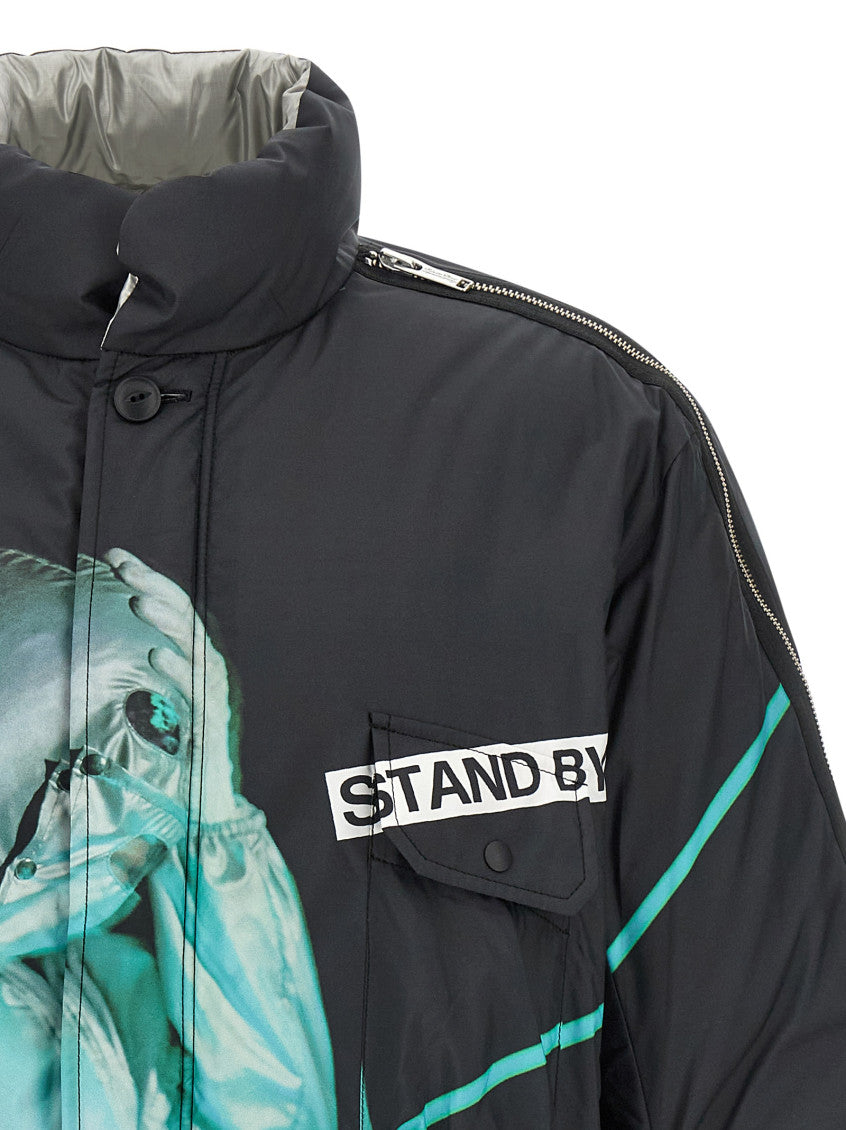 Black Graphic Jacket 3