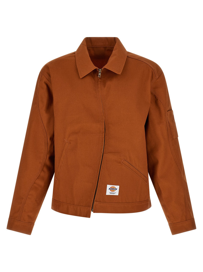 Brown Logo Jacket 1