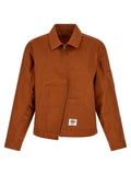 Brown Logo Jacket 1