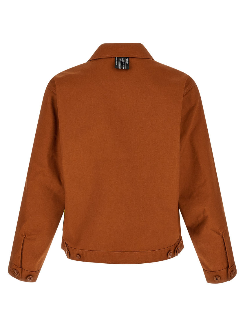 Brown Logo Jacket 2