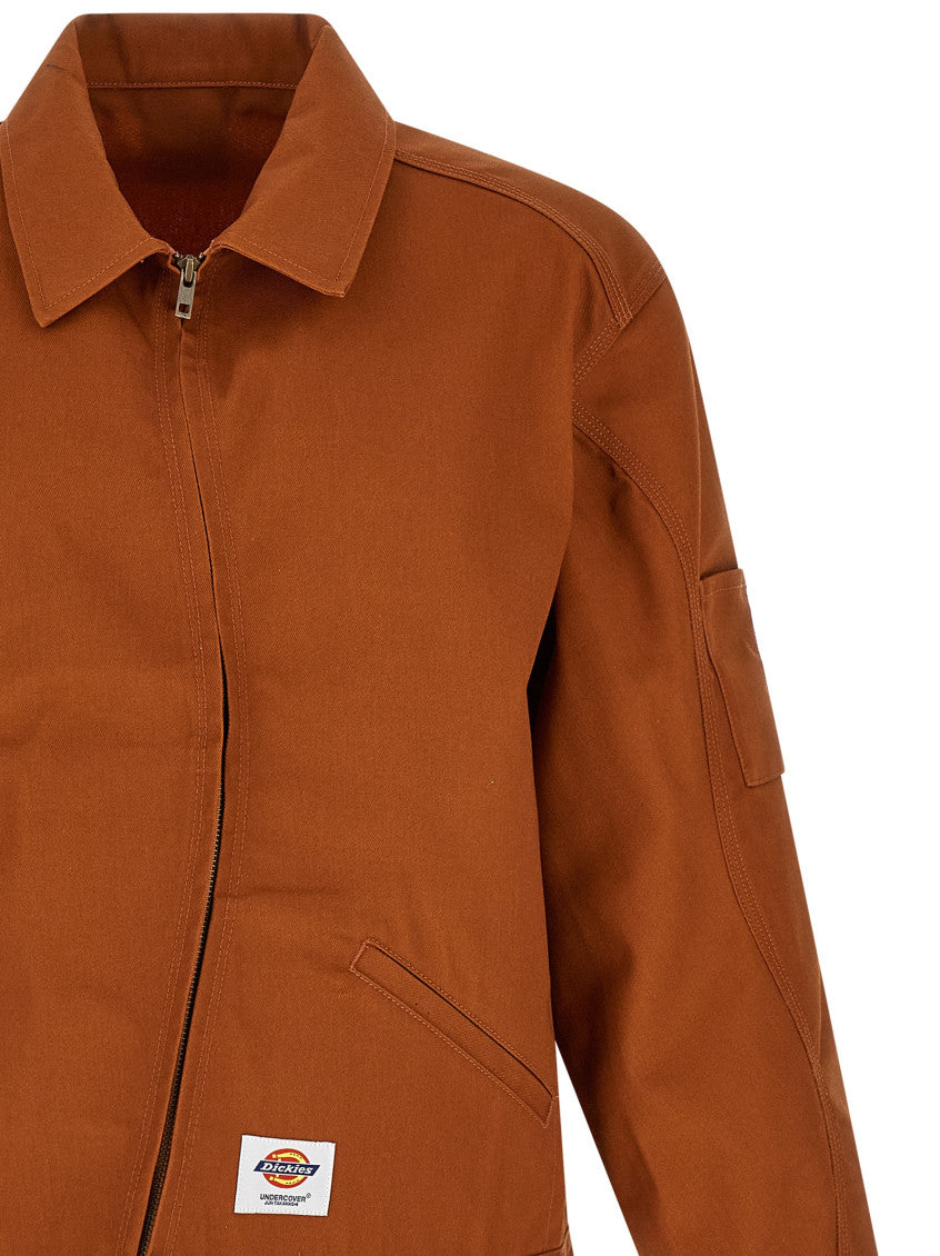Brown Logo Jacket 3