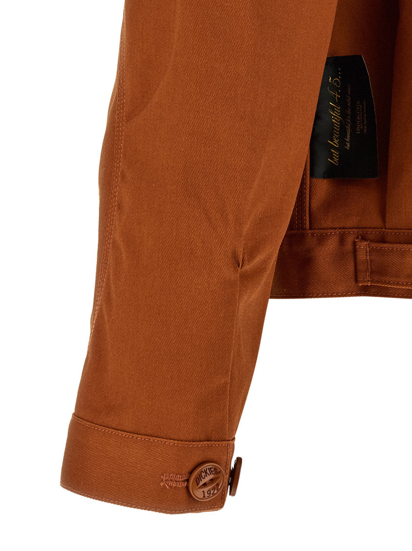 Brown Logo Jacket 4