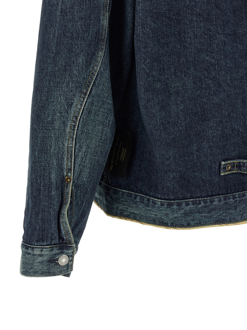 Blue Shirt Collar Jacket 4