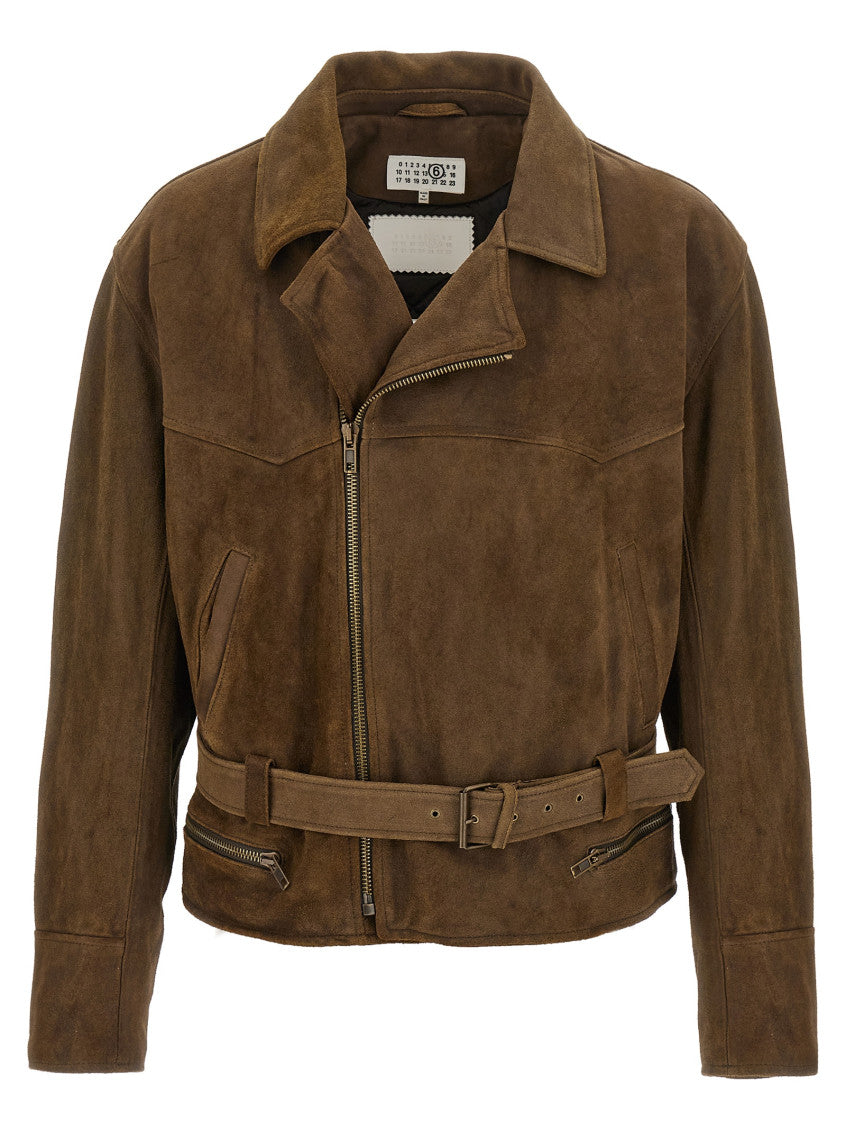 Brown Notched Lapel Jacket 1
