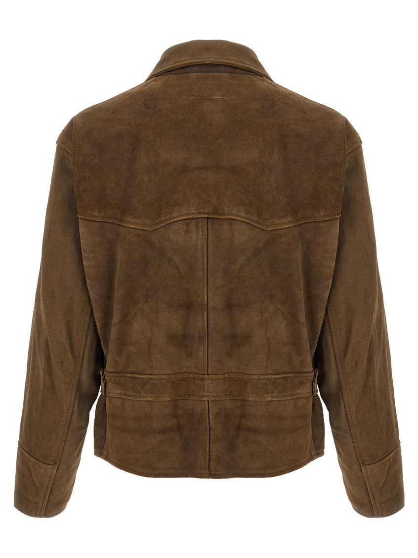 Brown Notched Lapel Jacket 2