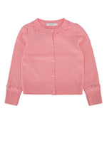 Girls Pink Embellished Sweater 1