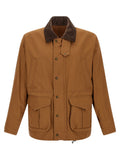 Brown Shirt Collar Jacket 1