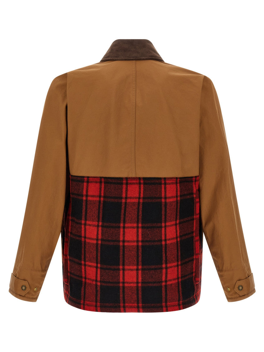 Brown Shirt Collar Jacket 2