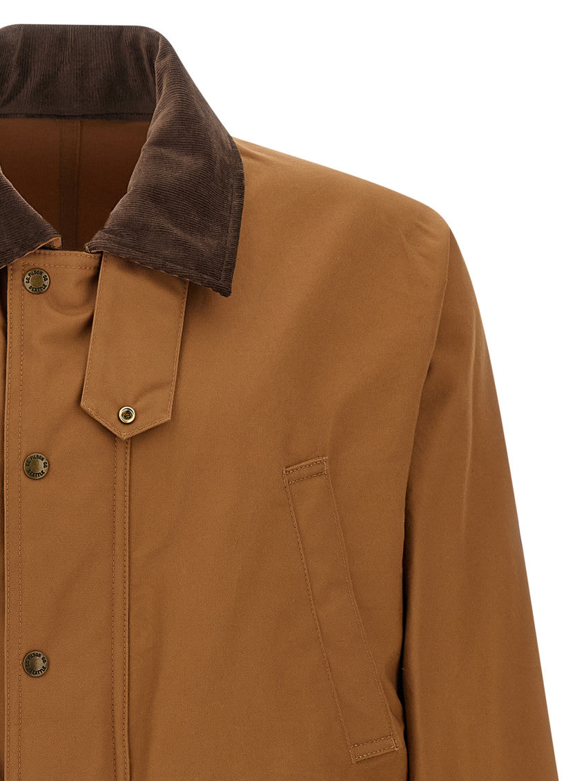 Brown Shirt Collar Jacket 3