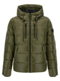 Green Quilted Hood Jacket 1