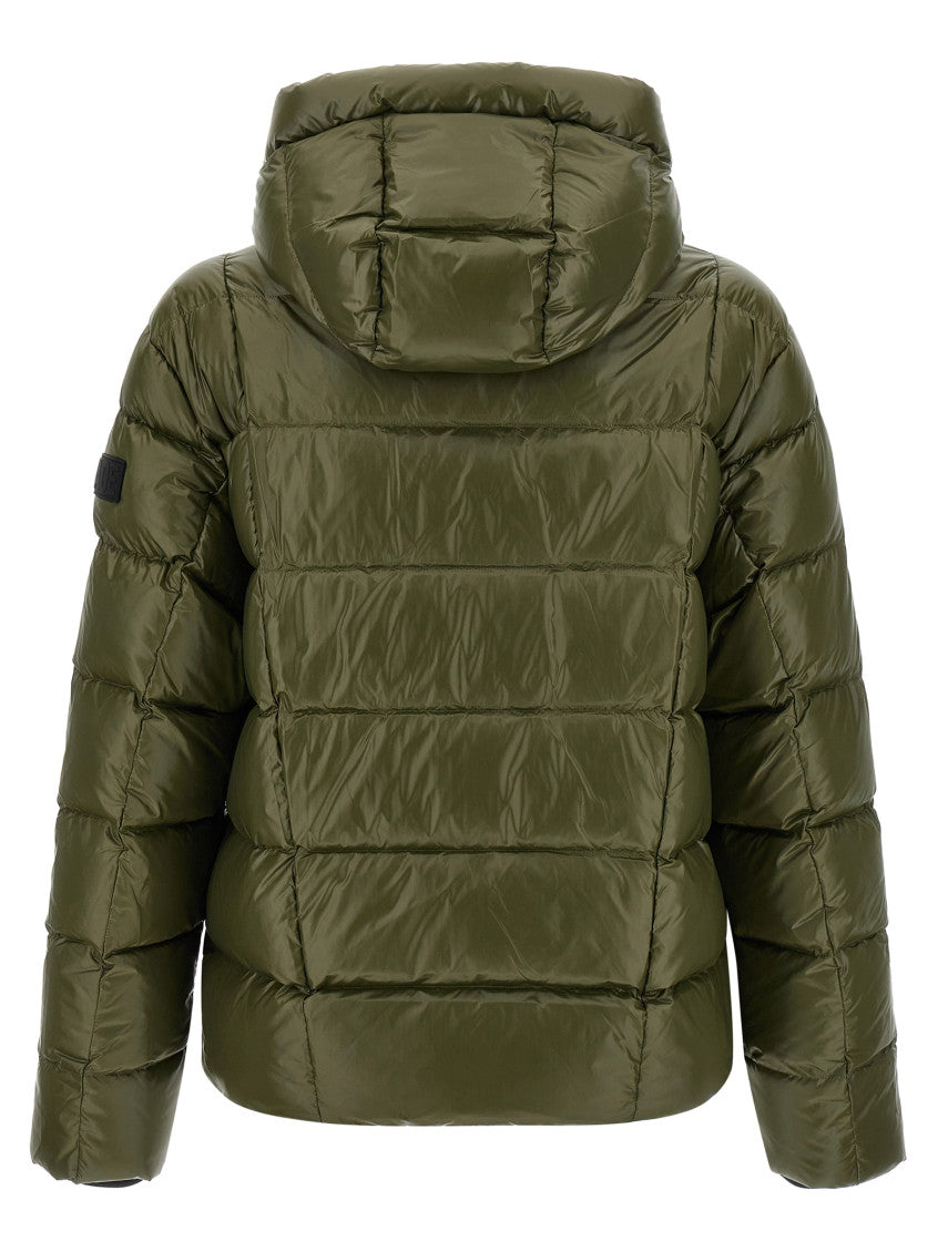 Green Quilted Hood Jacket 2
