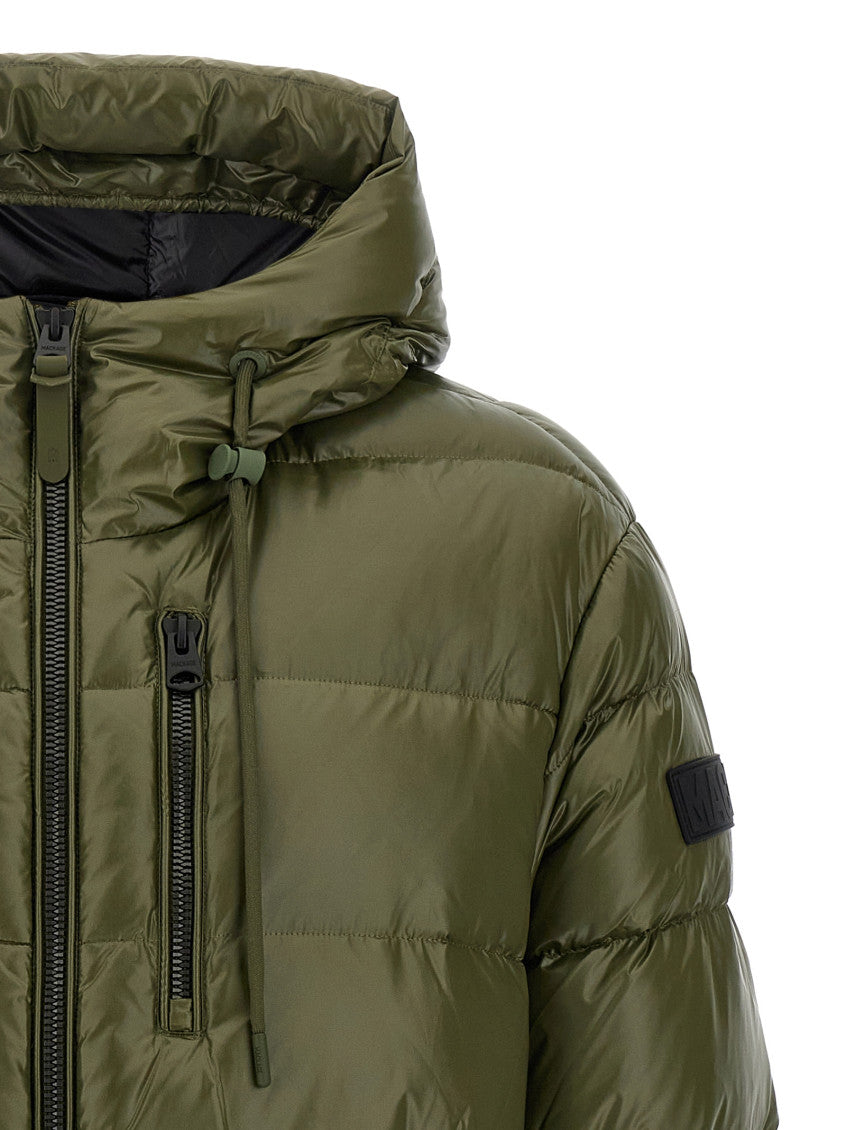 Green Quilted Hood Jacket 3
