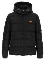 Black Logo Hood Jacket 1