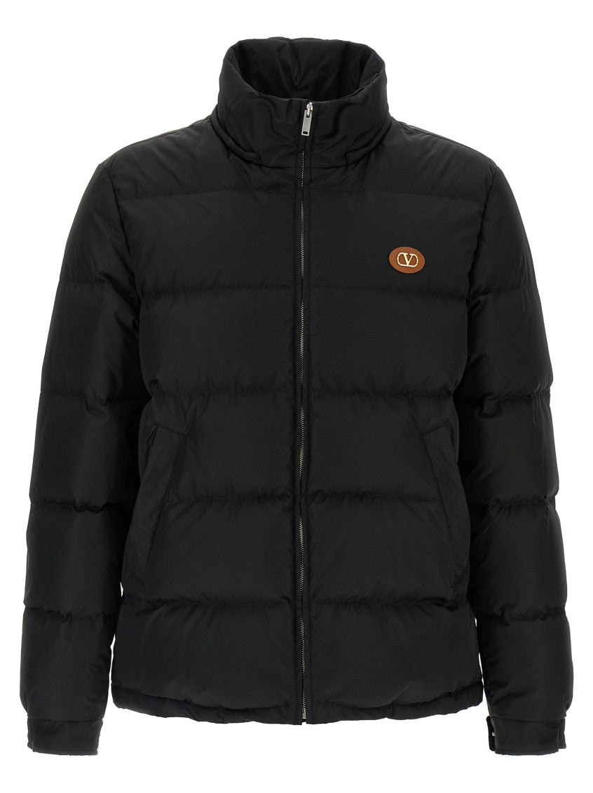 Black Logo Hood Jacket 2