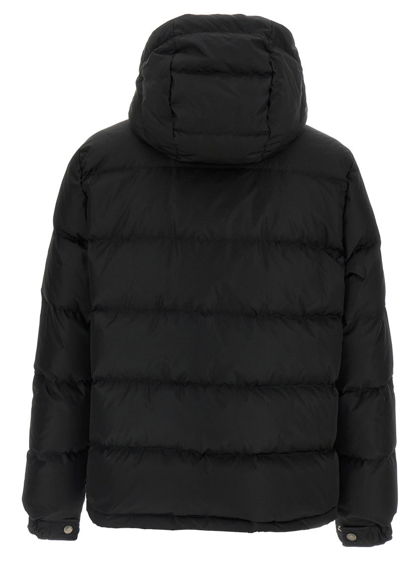 Black Logo Hood Jacket 3