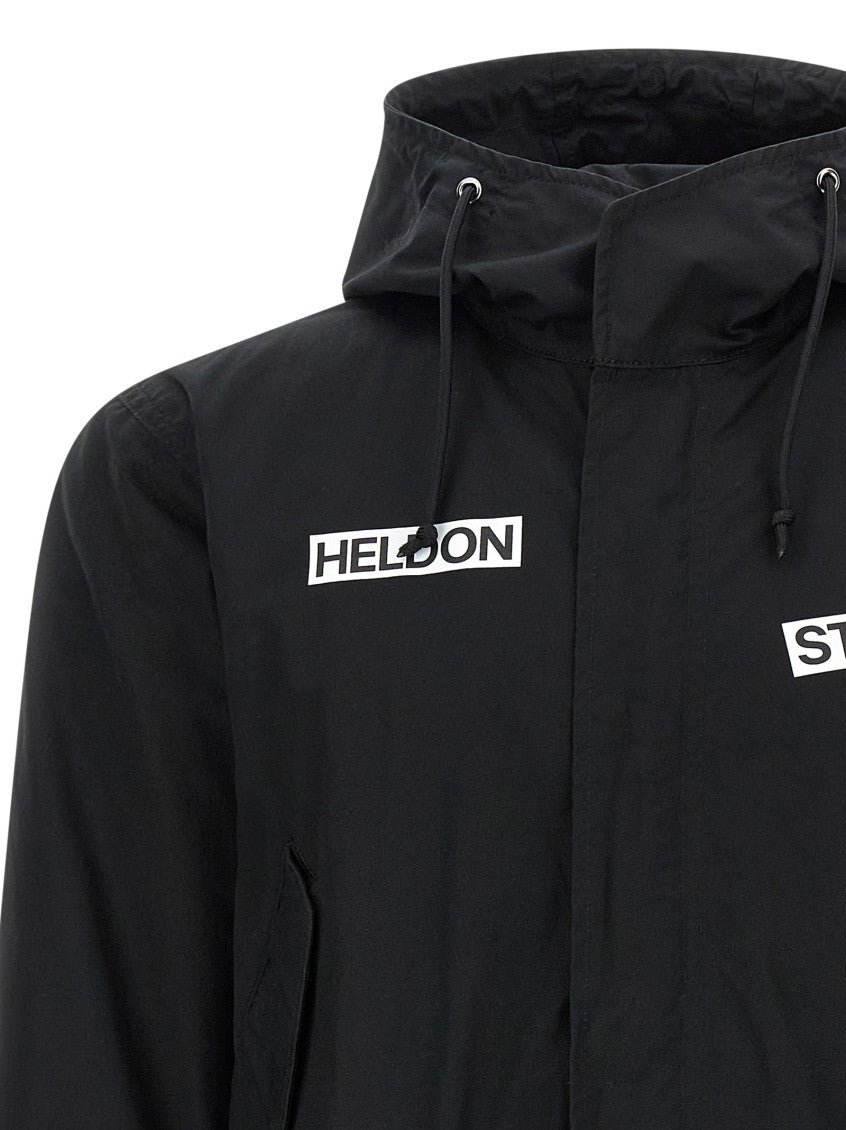 Black Graphic Hood Jacket 3
