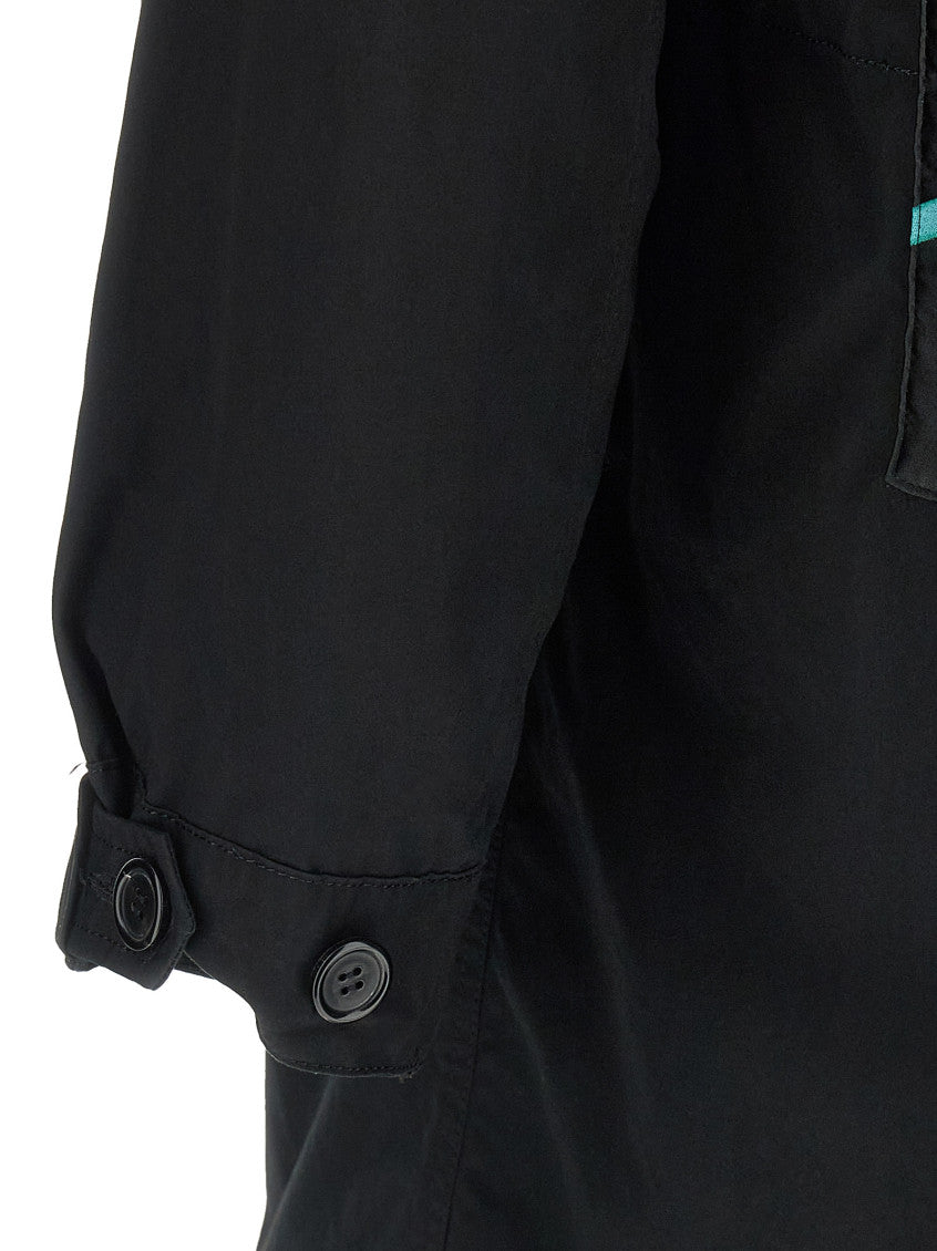 Black Graphic Hood Jacket 4