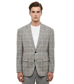 Grey Regular Check Blazer 1