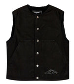 Black Logo Denim Jacket 1