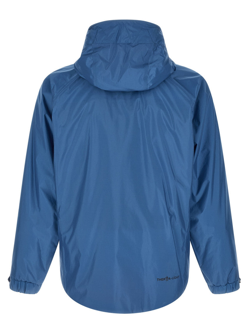 Blue Logo Hooded Jacket 2