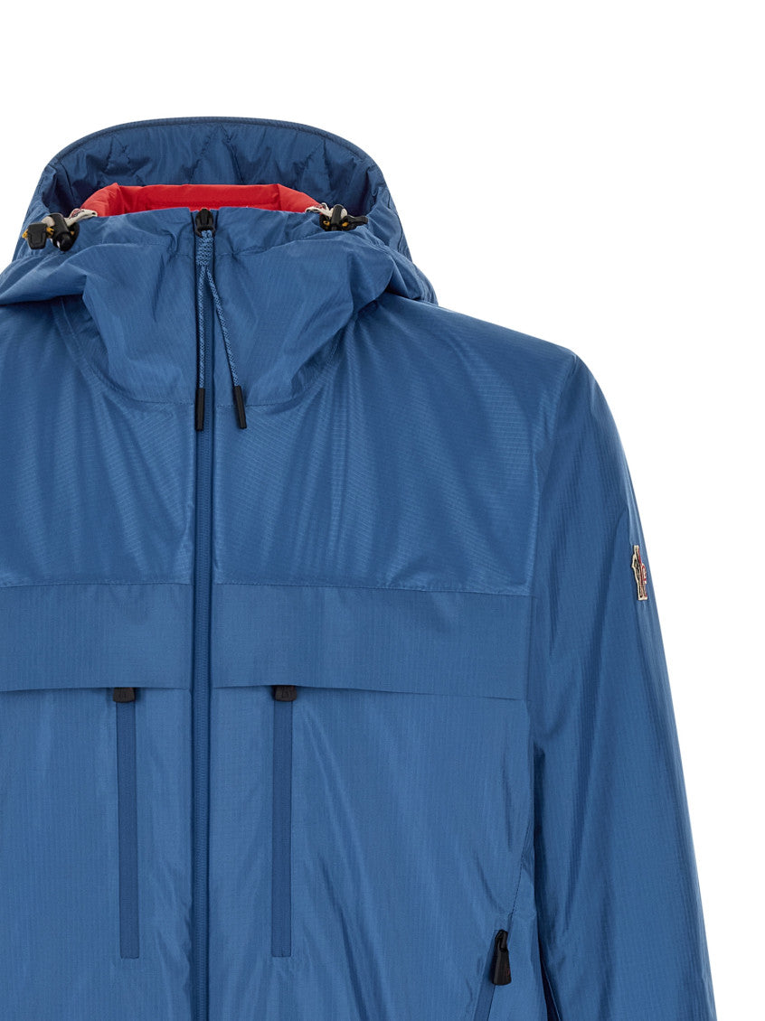 Blue Logo Hooded Jacket 3