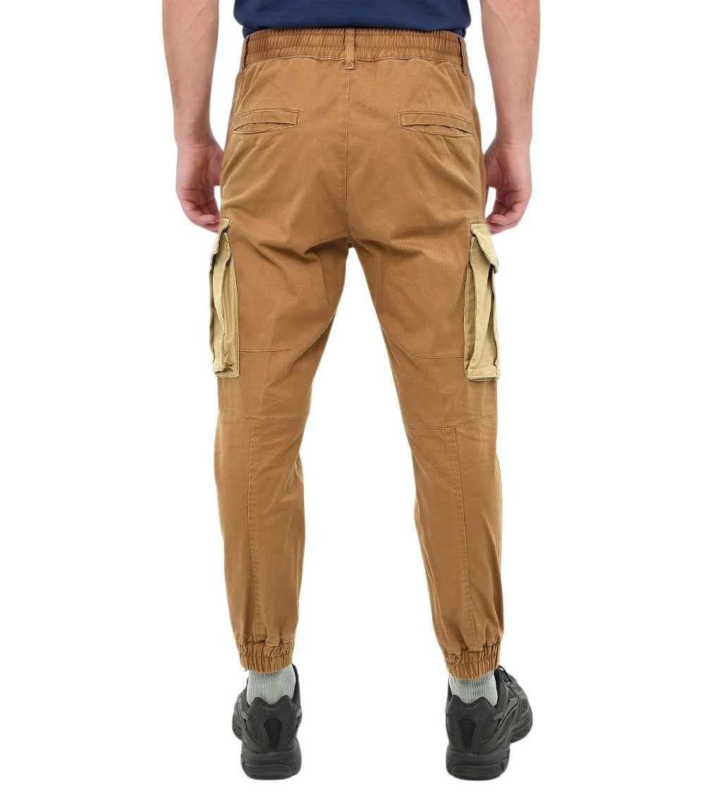 Beige Regular Cargo Pants 2