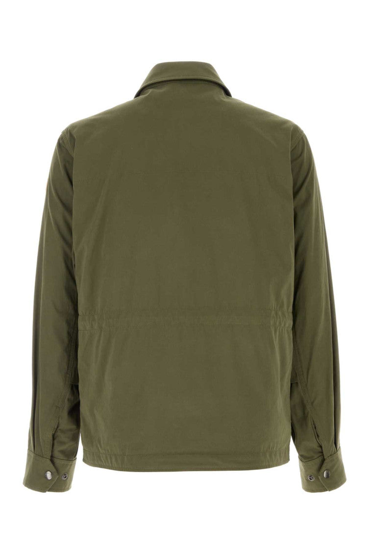 Green Shirt Collar Jacket 2