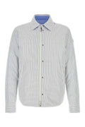 Light Blue Stripes Reversible Jacket 1