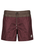 Maroon Logo Swim Shorts 1