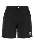 Black Logo Swim Shorts 1