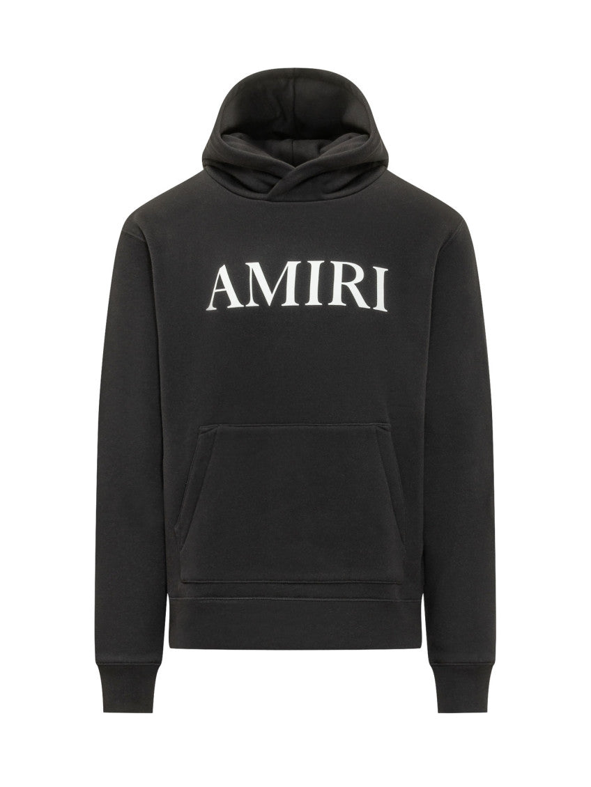 Black Graphic Logo Hoodie 1